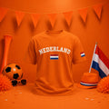 Oranje Shirt Nederland - Grote Maten